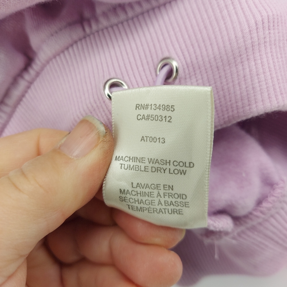 For The Love Of Lemons Size Large Oversized Cropped Hoodie - Picture 11 of 11